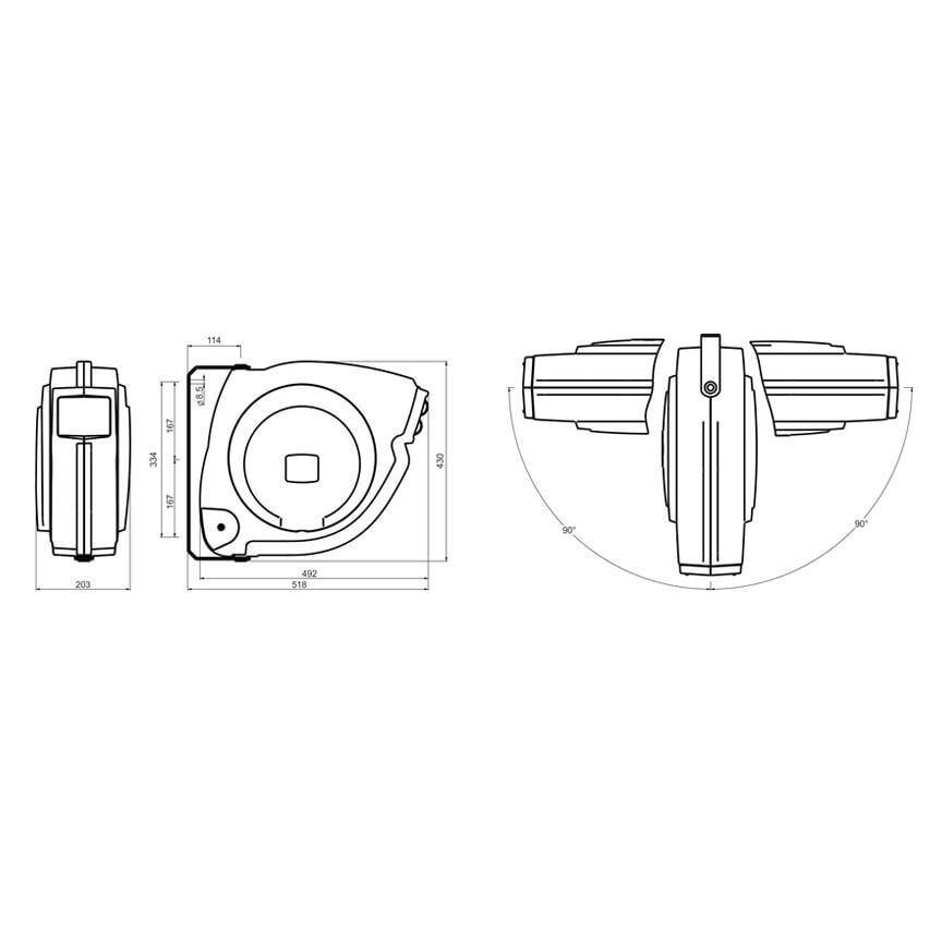 Mavel 882450 Kablo Sarma Makarası 35 Mt 3*1,5 Mm