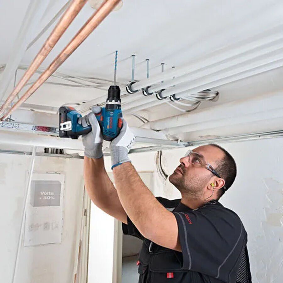 Bosch GSB 18V-65 Akülü Darbeli Delme Vidalama Makinesi 18 Volt 5 Ah