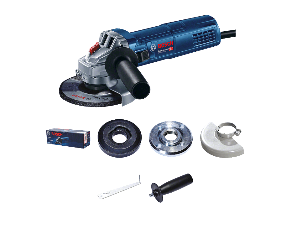 Bosch GWS 9-115 S Avuç Taşlama Makinesi Devir Ayarlı 900 Watt 115 mm