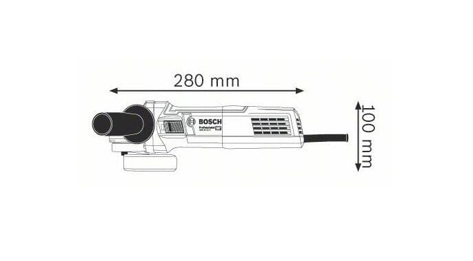 Bosch GWS 9-115 S Avuç Taşlama Makinesi Devir Ayarlı 900 Watt 115 mm