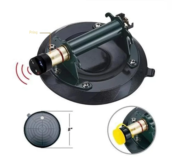 Wolfs Head WH9601HP8E Tekli Pompalı Vantuz Alarmlı