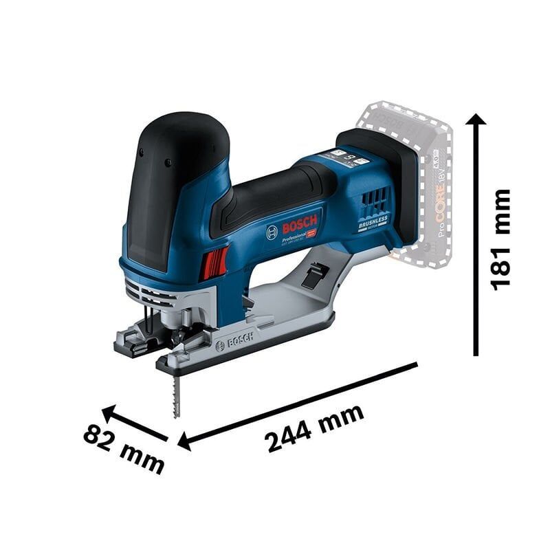 Bosch GST 18V-155 SC Akülü Dekupaj Testere 18V