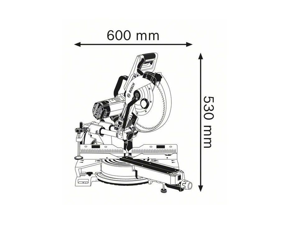 Bosch GCM 12 SDE Gönye Kesme Makinesi