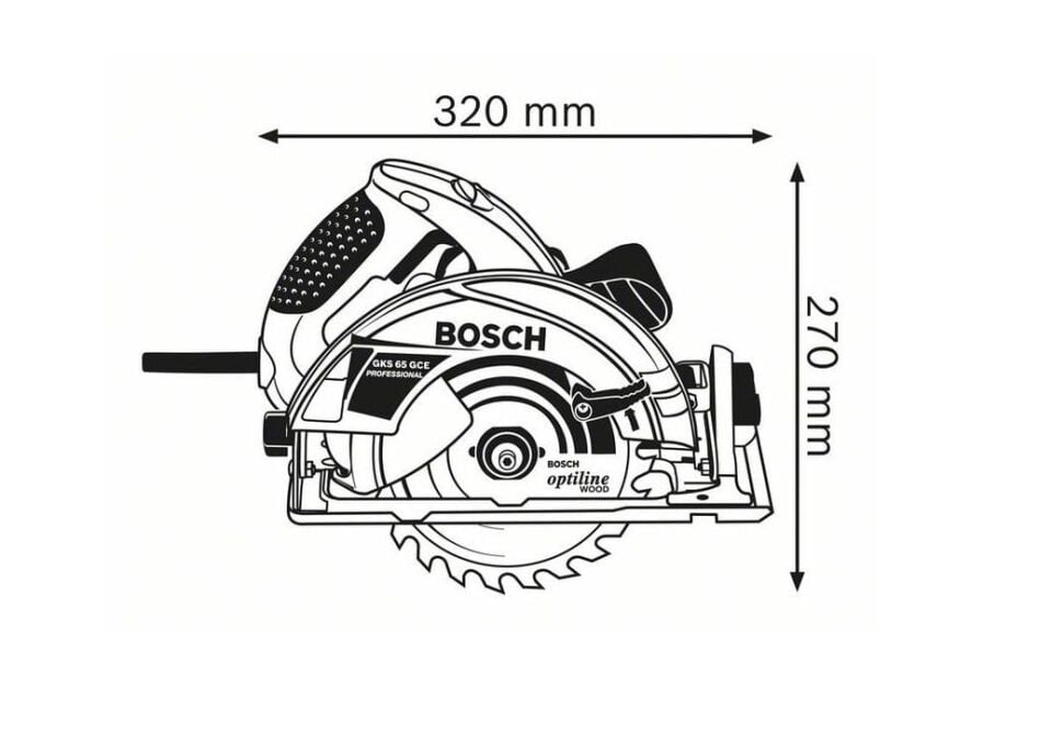 Bosch GKS 65 GCE Daire Testere 1800 Watt