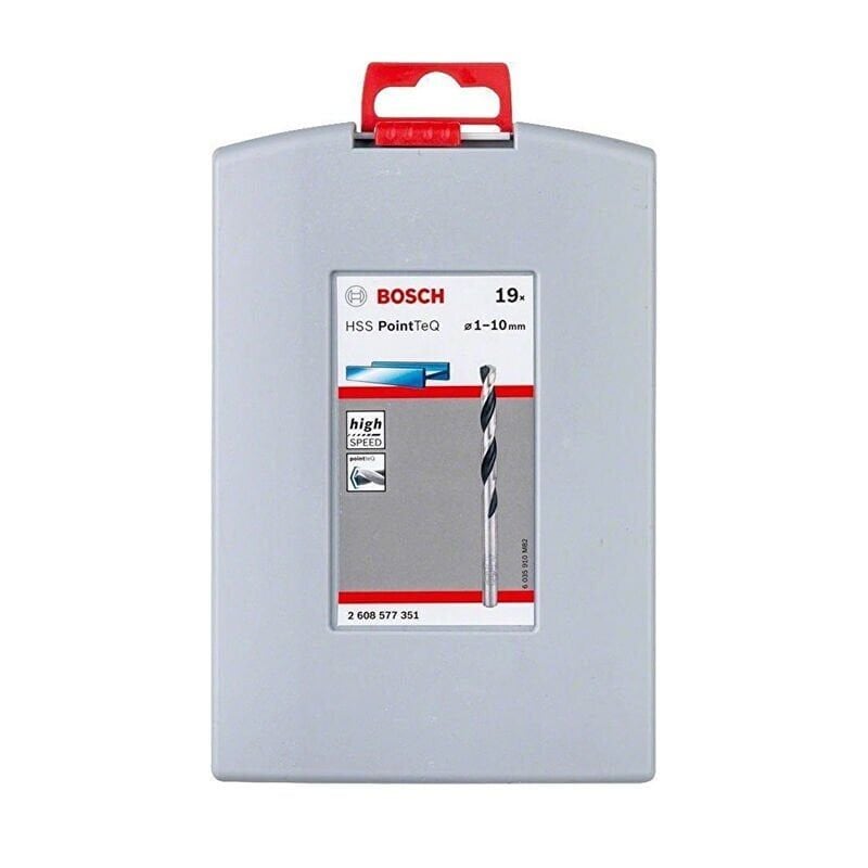 Bosch HSS Pointteq Metal Matkap Ucu Seti 19 Parça