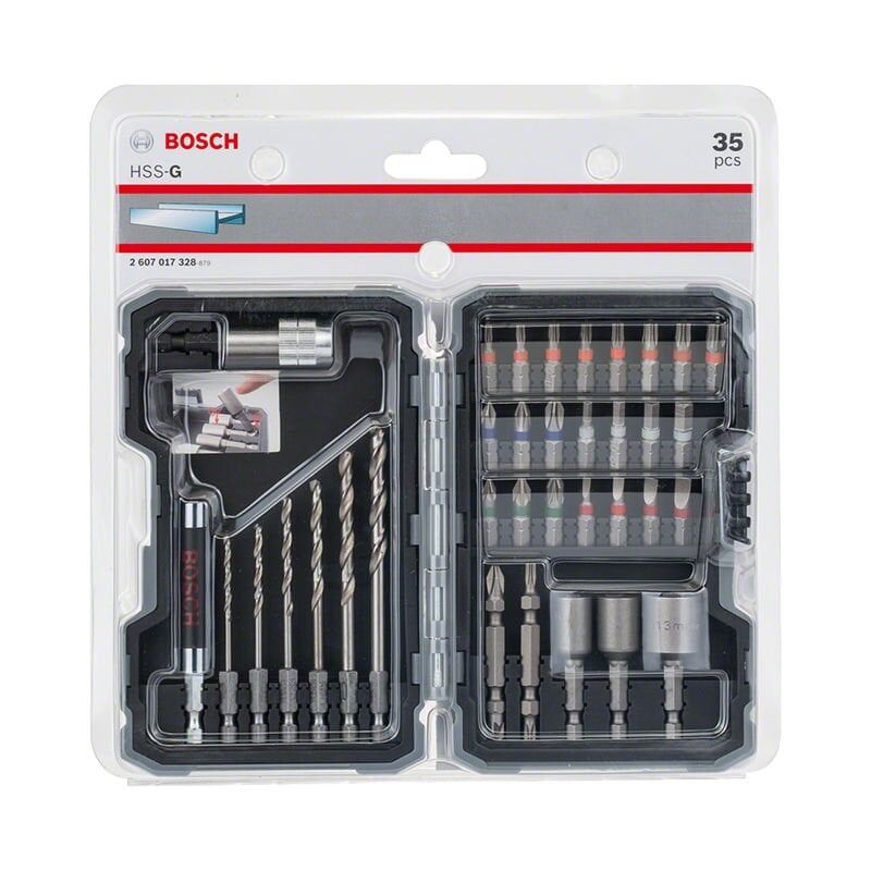 Bosch Extra Hard Delme ve Vidalama Ucu Seti 35 Parça