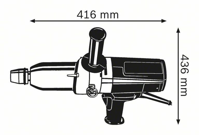 Bosch GDS 24 Elektrikli Darbeli Somun Sıkma 3/4''