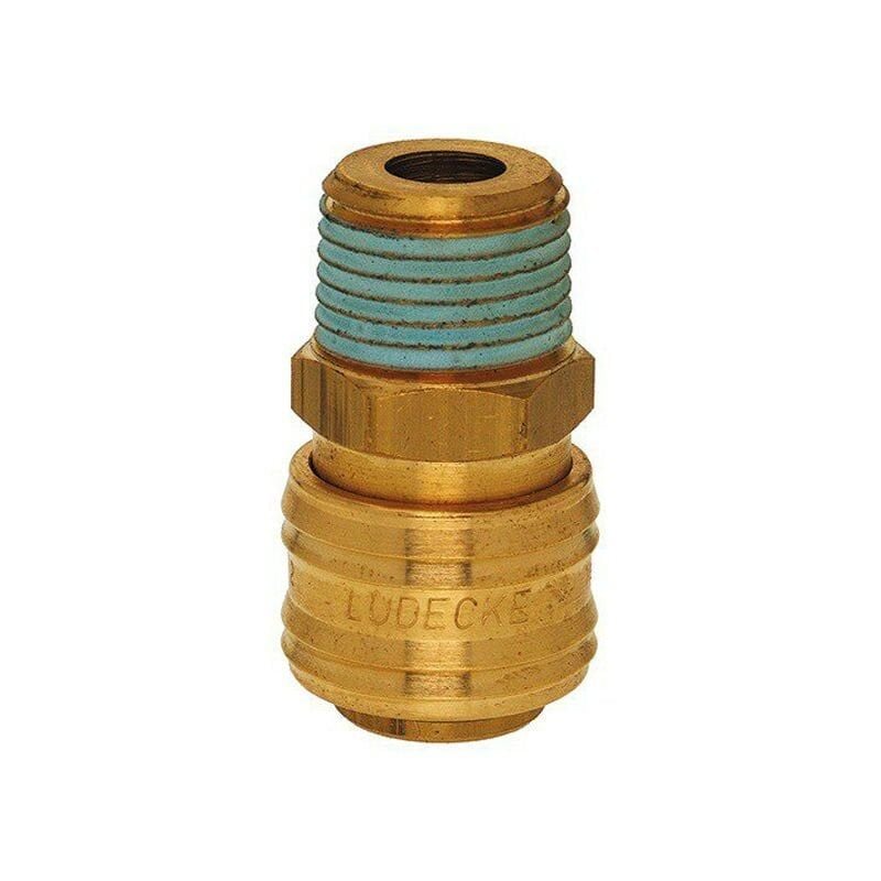 Lüdecke ES12AB Stoper Kaplin Hava Hortum 1/2''