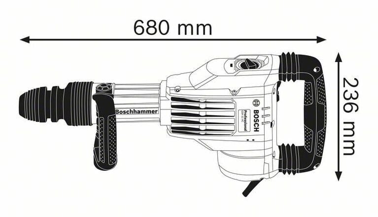 Bosch GSH 11 VC Kırıcı 11.4 Kg