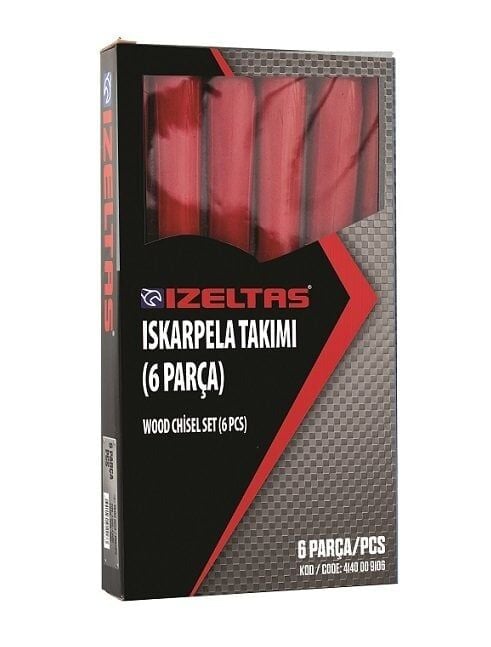 İzeltaş 5010 00 8106 Iskarpela Takım 6 Parça