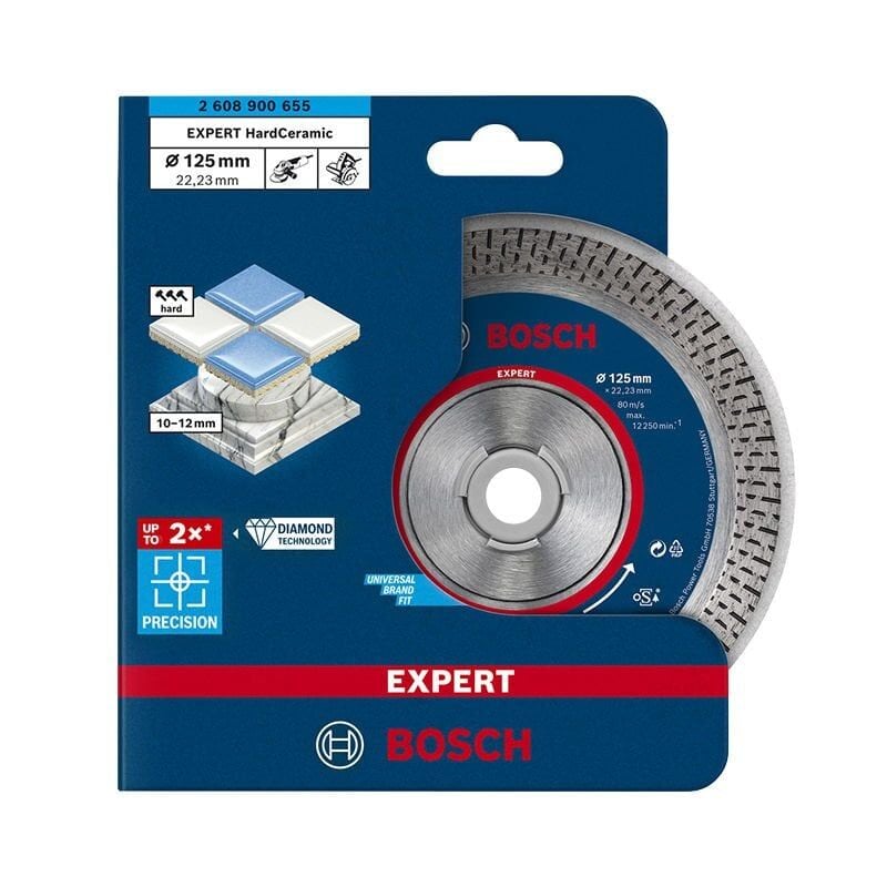 Bosch Expert HardCeramic Elmas Kesme Diski 125x22,23 mm