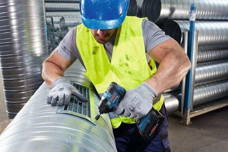 Bosch GDR 18V-200 C Akülü Darbeli Somun Sıkma 4 Ah 18 Volt
