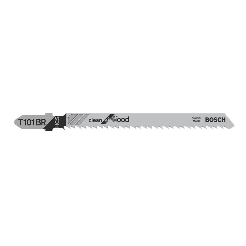 Bosch T 101 BR Clean Dekupaj Testere Bıçağı Ahşap İçin 5'li