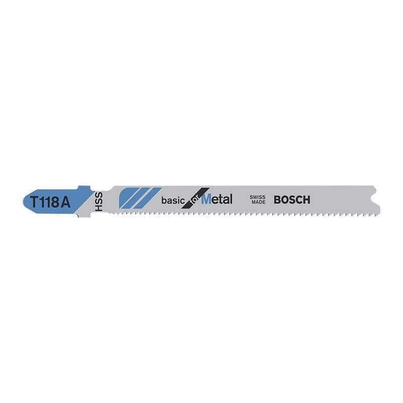 Bosch T 118 A Basic For Metal Dekupaj Testeresi Bıçağı Metal İçin 1'li