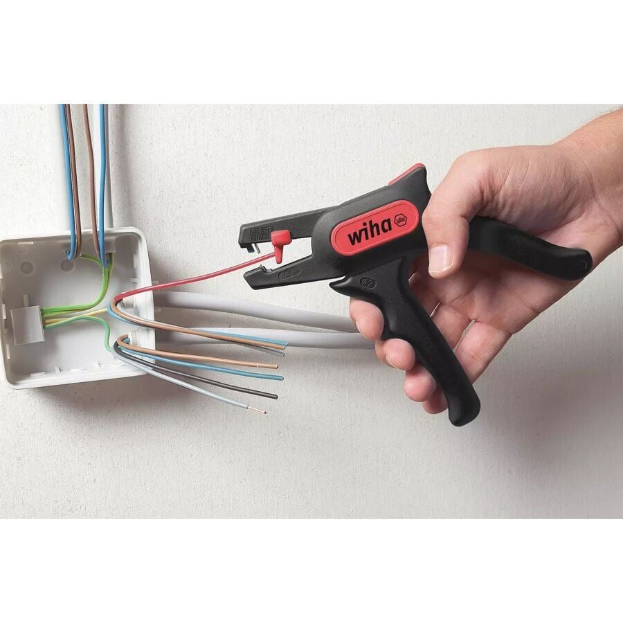 Wiha 44617 Otomatik Kablo Sıyırma Pensesi 0,2-6 mm2