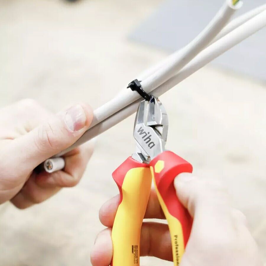 Wiha 43458 Profesyonel Diyagonel VDE Yan Keski 160 mm