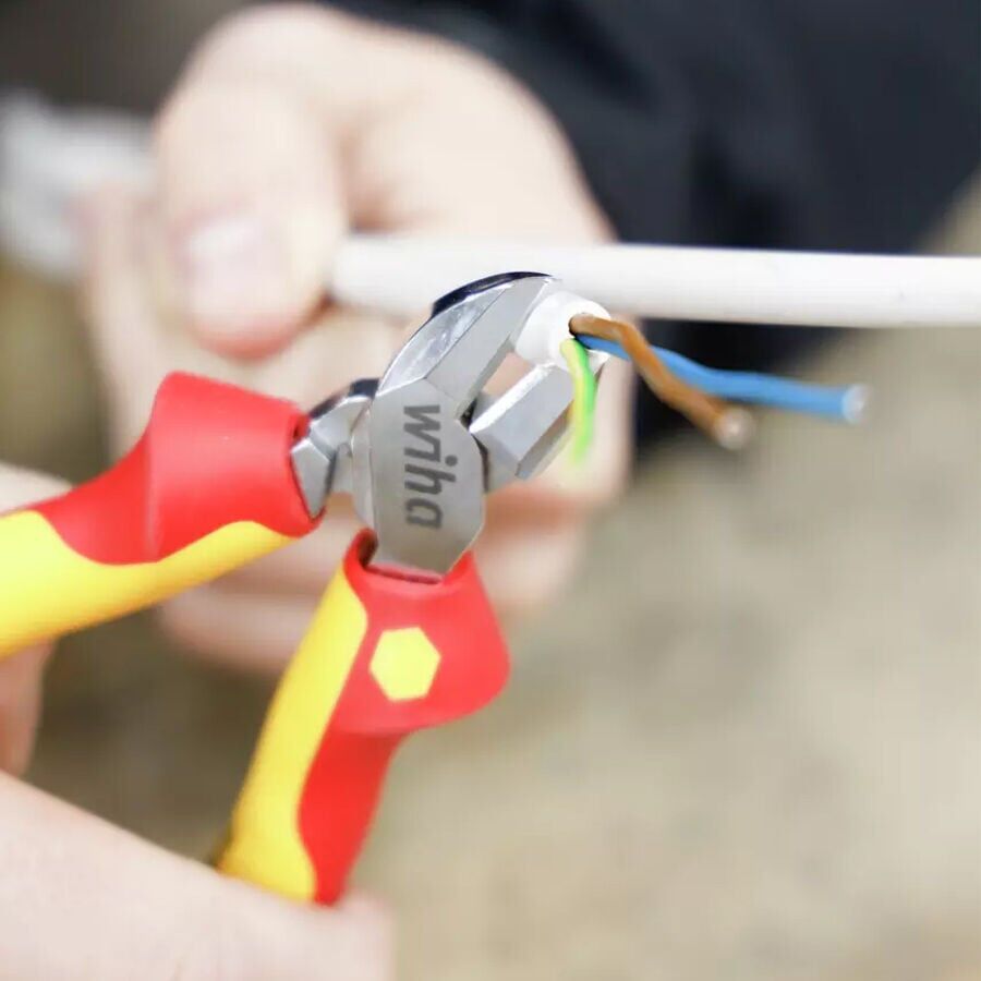 Wiha 43458 Profesyonel Diyagonel VDE Yan Keski 160 mm