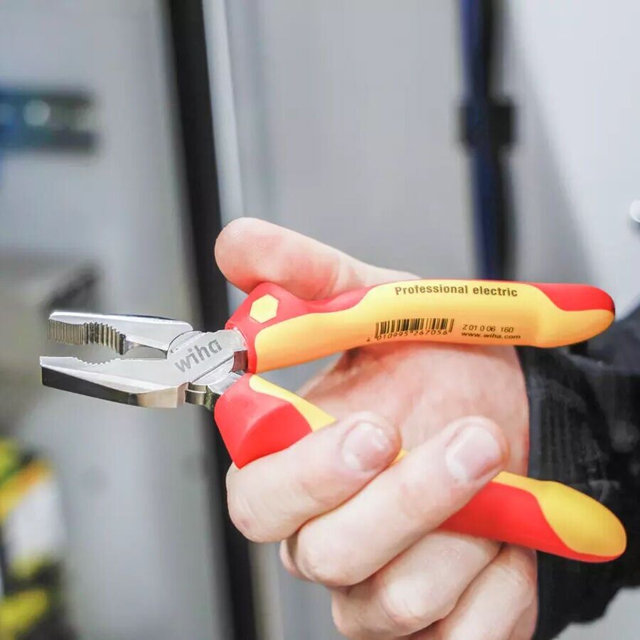 Wiha 27418 Profesyonel VDE Kombine Pense 180 mm