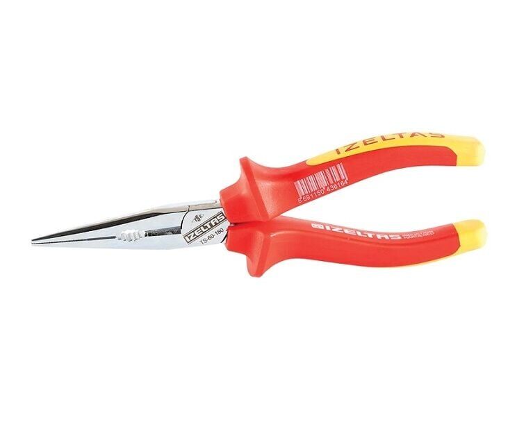 İzeltaş 3220 13 6140 İzoleli Elektrikçi Kargaburun 140 mm 1000 Volt