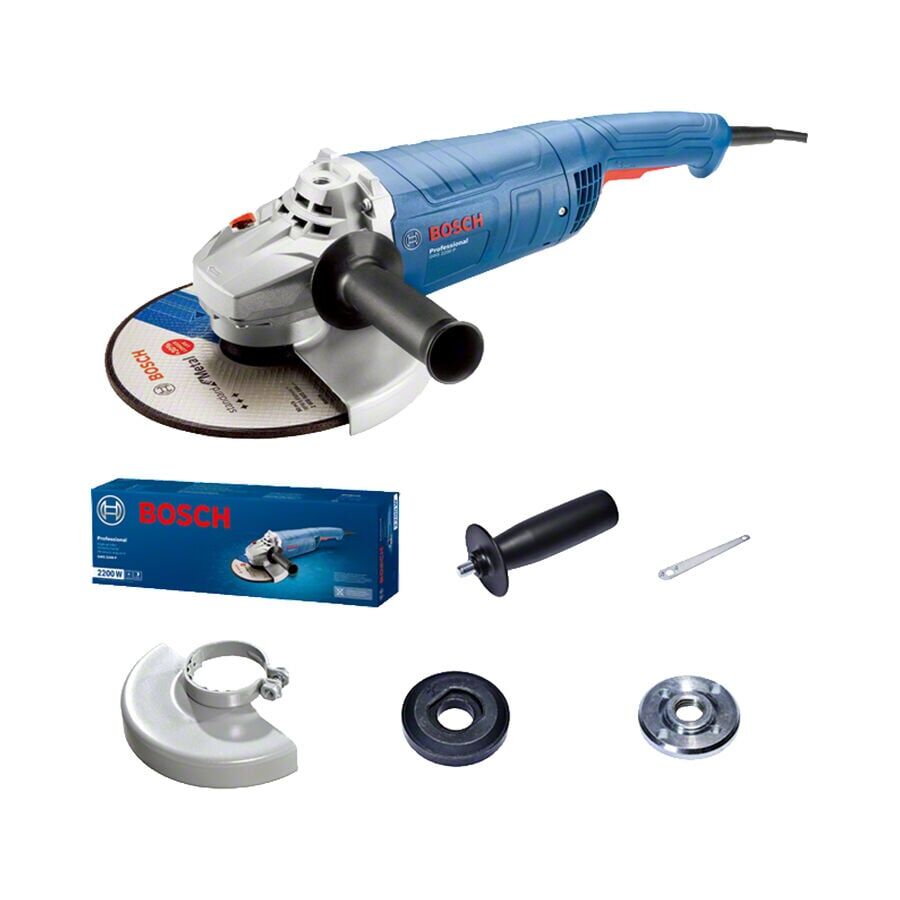 Bosch GWS 2200-230 P Büyük Taşlama Makinesi 2200 Watt 230 mm