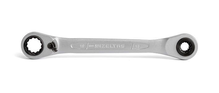 İzeltaş 0335 02 0010 Çoklu Yıldız Cırcır Anahtar 10x13x17x19