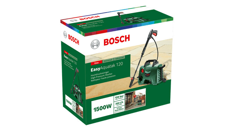 Bosch Aquatak 120 Basınçlı Yıkama Makinesi 120 Bar
