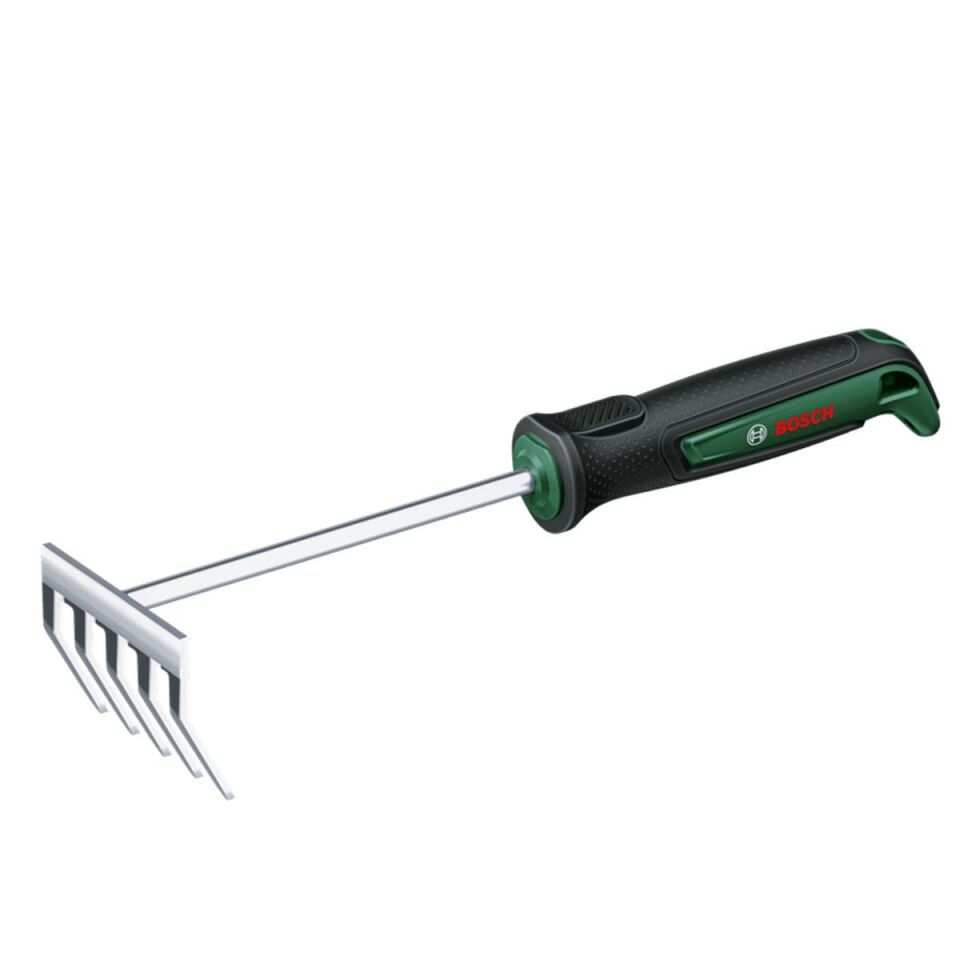 Bosch Paslanmaz Çelik Ergonomik Çim ve Yaprak Toplama Tırmığı