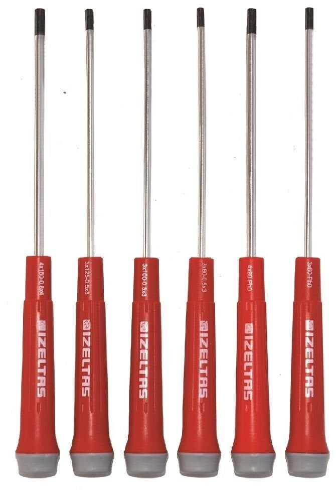 İzeltaş 4530 00 1006 Elektronikçi Klemens Torx Uçlu Tornavida Seti
