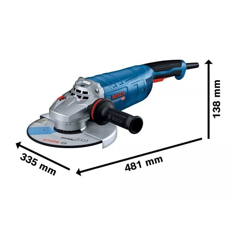 Bosch GWS 27-230 J Taşlama Makinesi 2700 Watt 230 mm