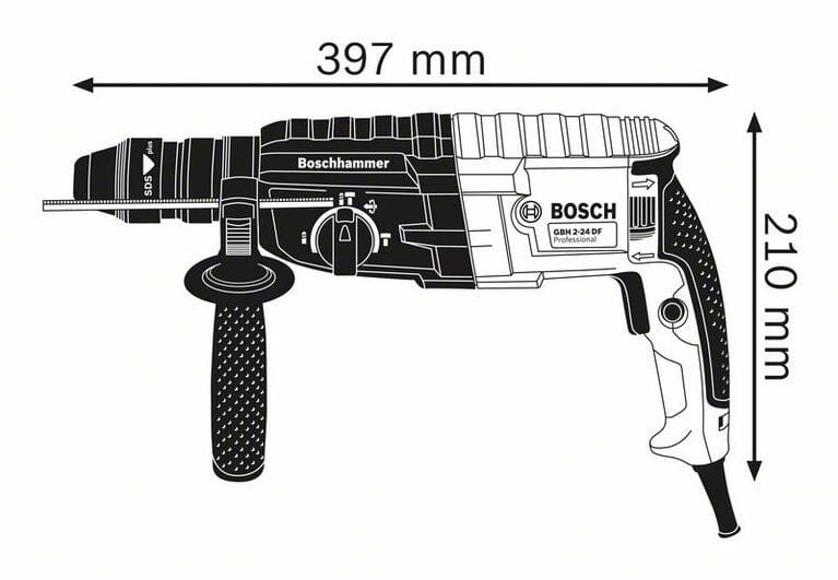 Bosch GBH 240 F Profesyonel Kırıcı Delici Matkap 790 Watt
