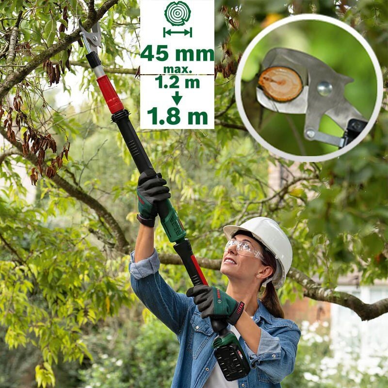 Bosch AdvancedPrune 18V-45 Akülü Budama Makinesi 18 Volt 2Ah