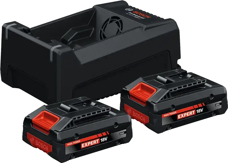 Bosch Expert Akü Şarj Cihazı ve Akü Seti 4.0 Ah 18V