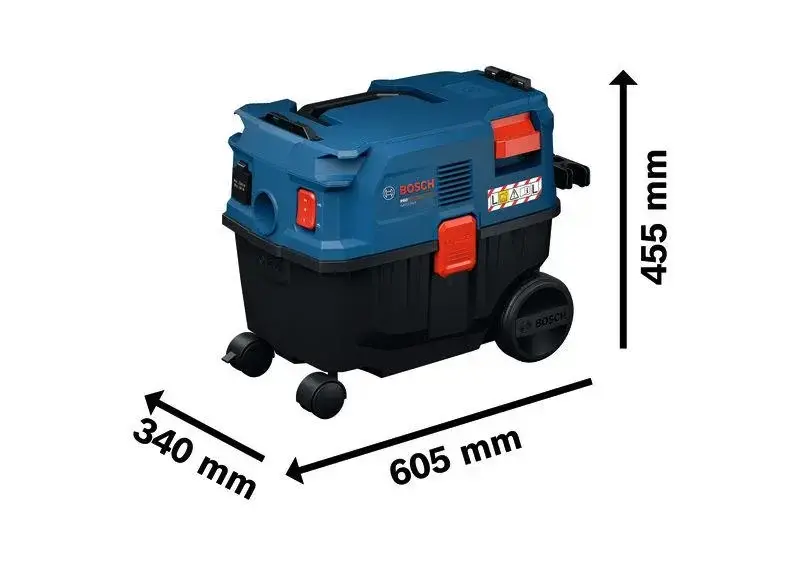 Bosch GAS 12-25 LS Islak Kuru L Sınıfı Elektrik Süpürgesi 1200 W