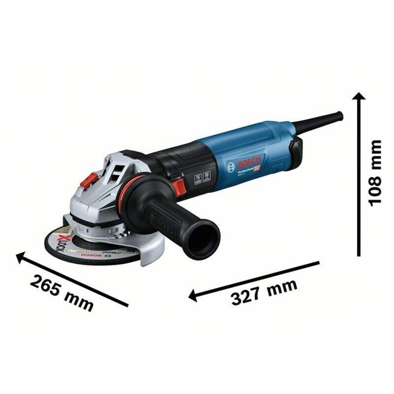 Bosch GWS 17-125 Avuç Taşlama Makinesi 1700 Watt 125 mm