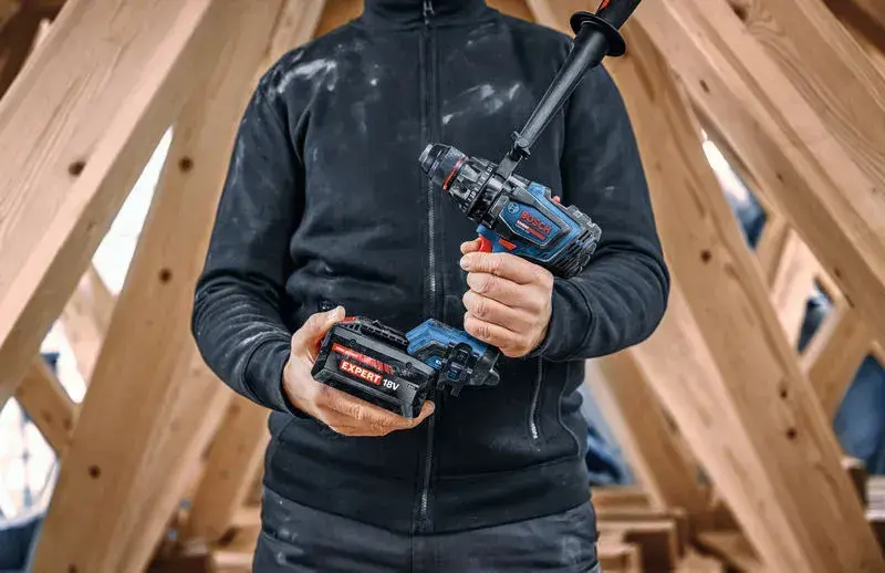 Bosch Expert EXSR18V-150 Akülü Delme Vidalama Makinesi 18 Volt 8 Ah