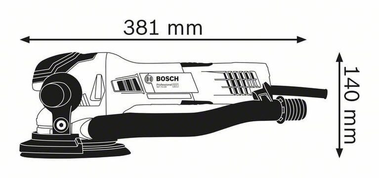 Bosch GET 75-150 Eksantrik Zımpara Makinesi 750 Watt
