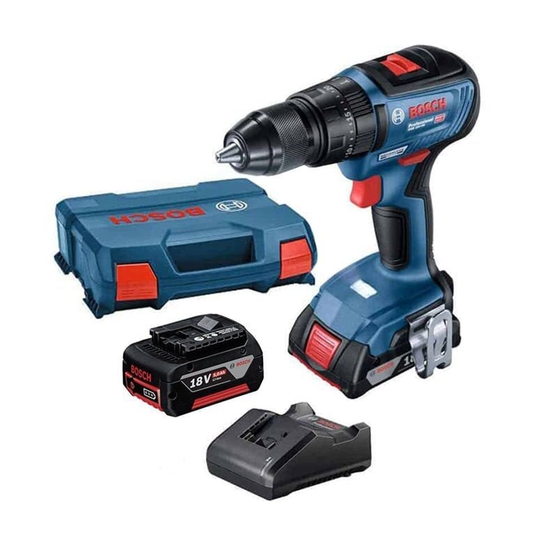 Bosch GSR 18V-50 Akülü Delme Vidalama Makinesi 18 Volt 5 Ah