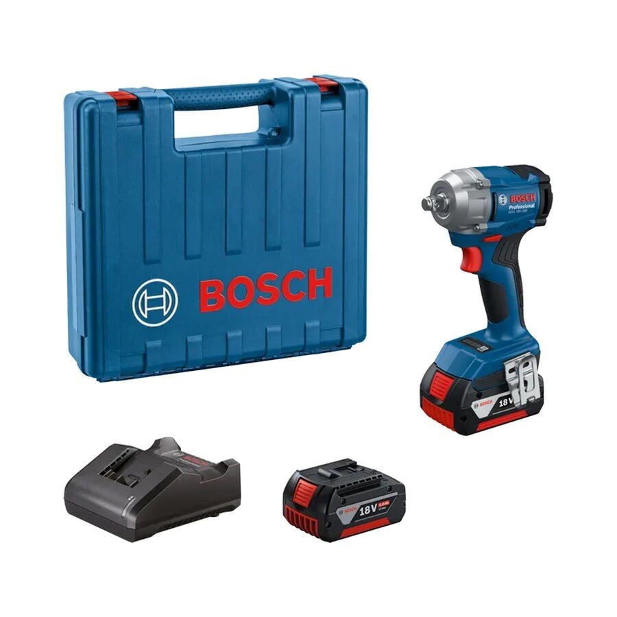Bosch GDS 18V-350 Akülü Darbeli Somun Sıkma Makinesi 18 Volt 4 Ah