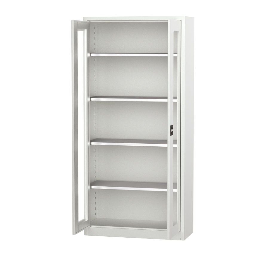 GLS Garaj 6238 5 Raflı Şeffaf Pleksi Kapılı Dosya Dolabı