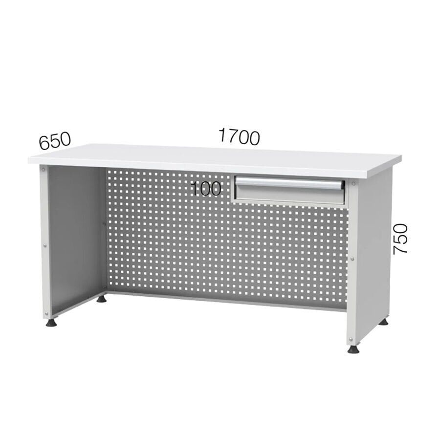 GLS Garaj 3103 Şef Masası 1 Çekmeceli