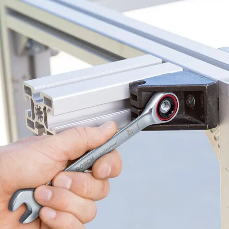 Bosch 1600A02Z3D Cırcır Kombine Anahtar Takımı 5 Parça