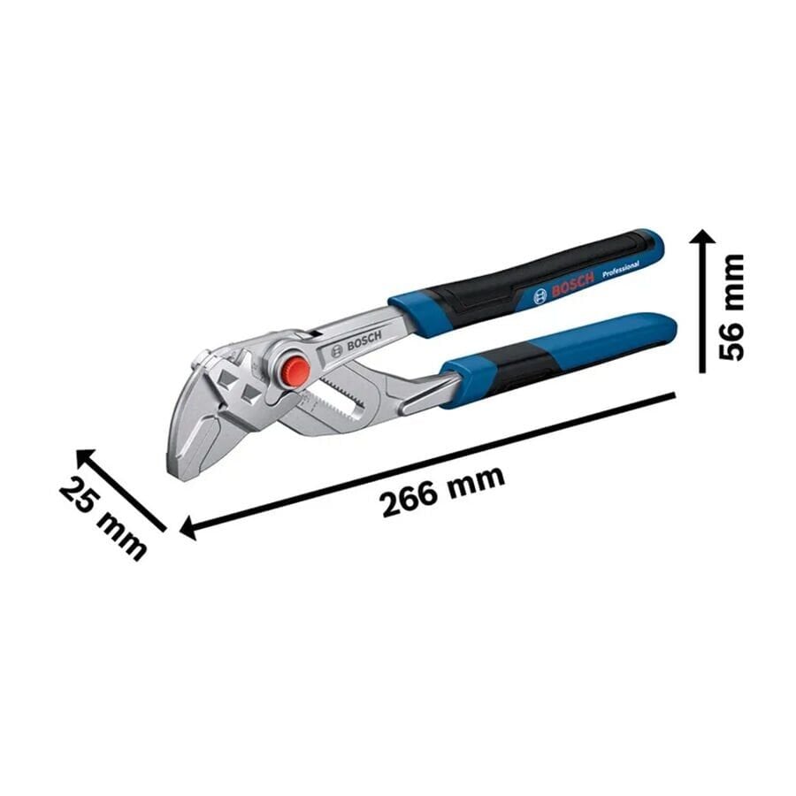 Bosch 1600A02W3R Ayarlı Pense Profesyonel 250 mm