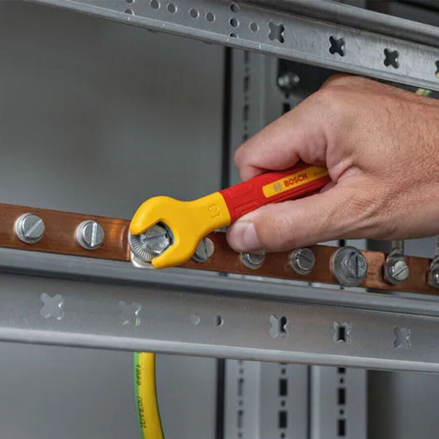 Bosch 1600A02NF1 VDE Açık Ağız Anahtar 13 mm