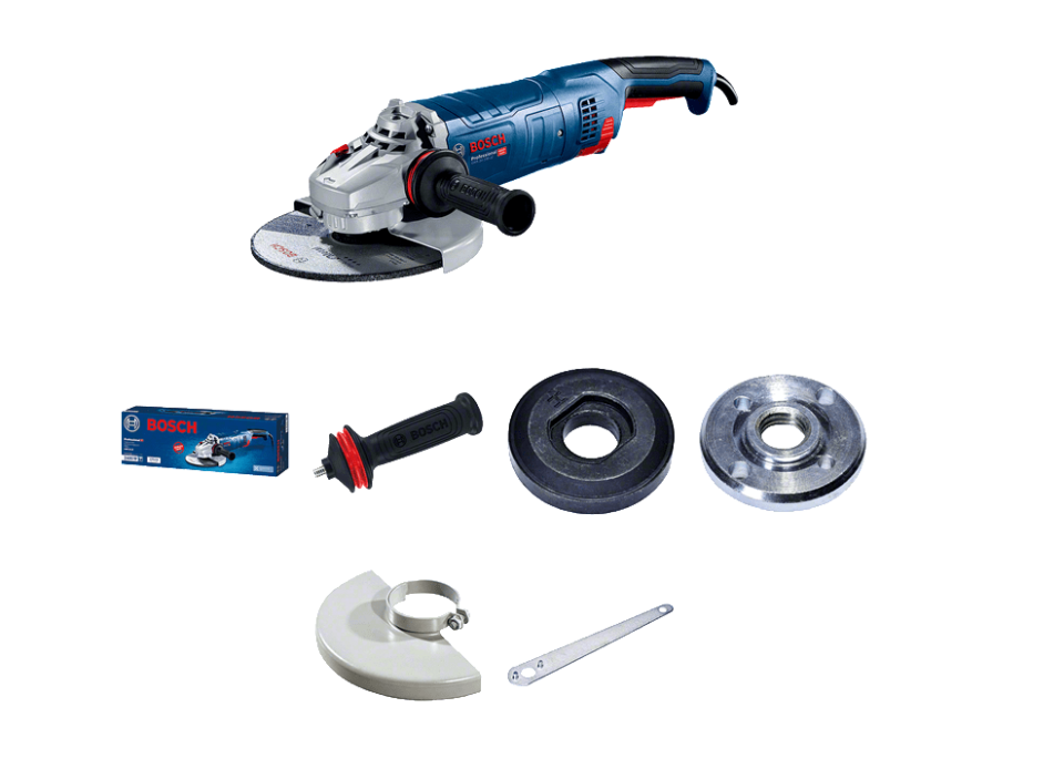 Bosch GWS 24-180 JZ Büyük Taşlama Makinası 2400 Watt 180 mm