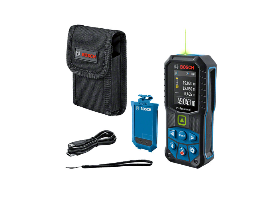 Bosch GLM 50-27 CG Lazerli Uzaklık Ölçer-Lazer Metre 50 Mt
