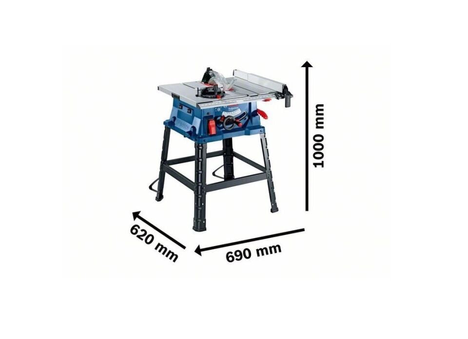 Bosch GTS 254 Tezgah Tipi Daire Çalışma Tezgahı 1800 Watt