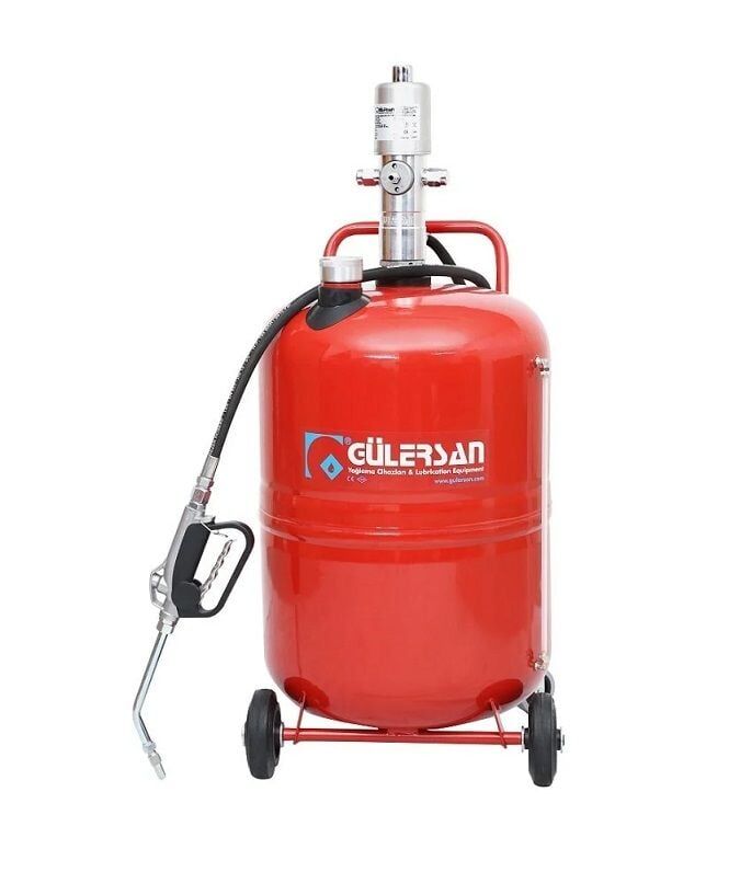 Gülersan 4190 Havalı Yağ Pompası (Valvolin) 80 Lt