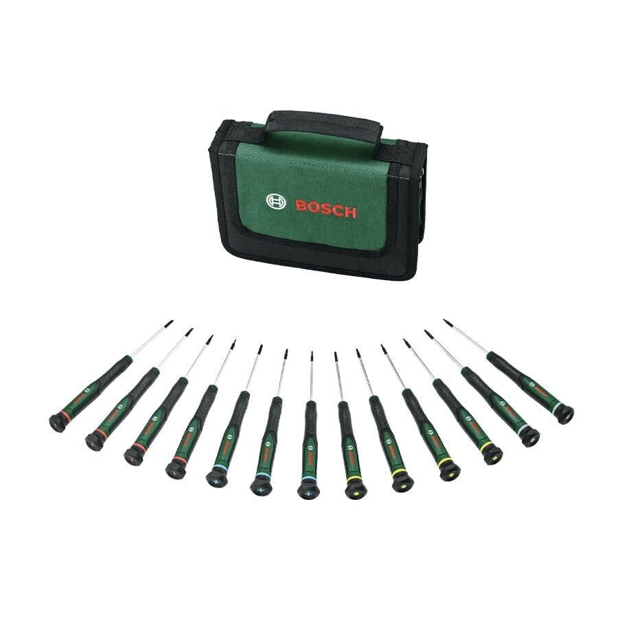 Bosch 1600A02Z9N Hassas Tornavida Seti 13 Parça