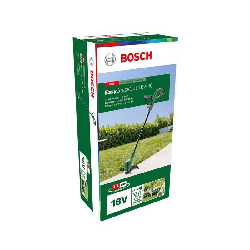 Bosch EasyGrassCut 18V-26 Akülü Kenar Kesme Makinesi 18V 2.5Ah