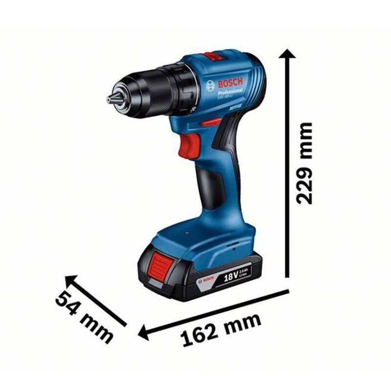 Bosch GSR 185-LI Akülü Delme Vidalama Makinesi 18V